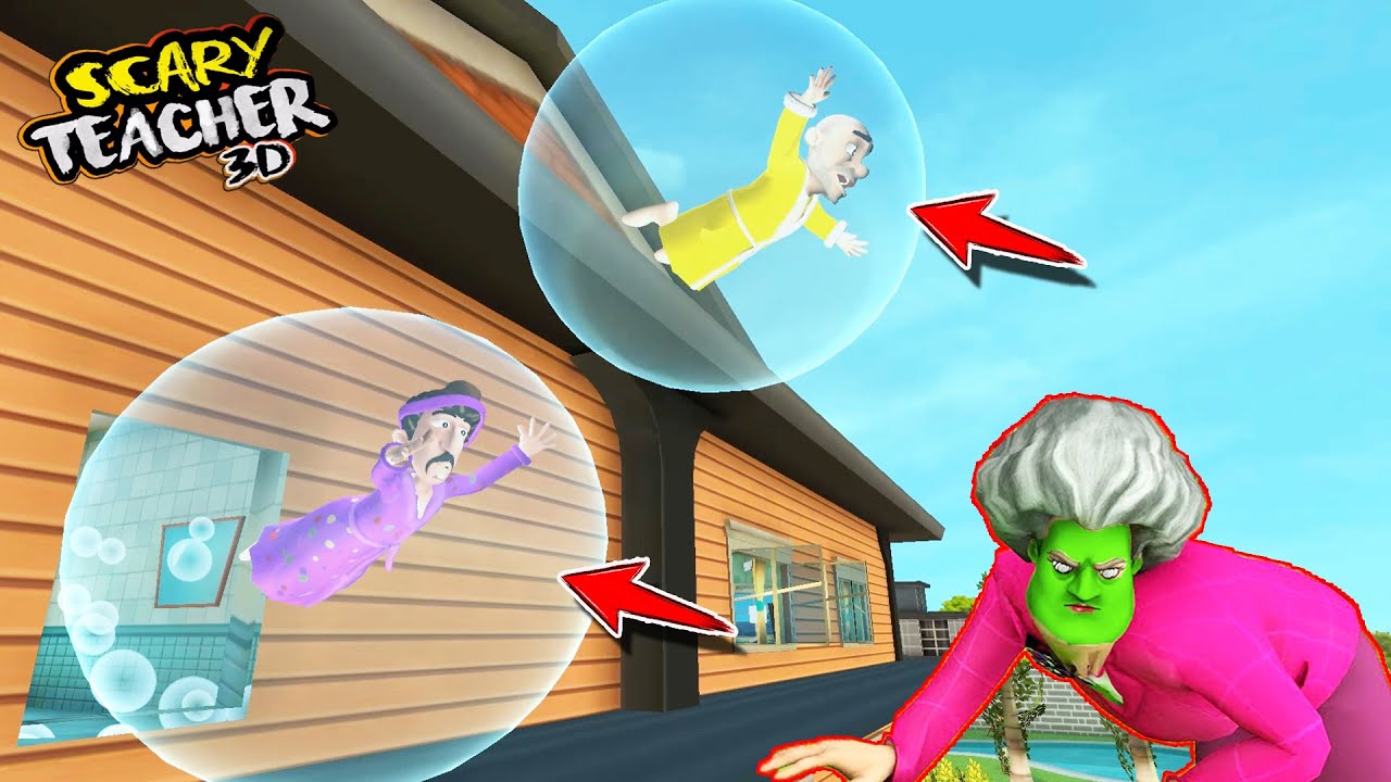 UÇAN HIRSIZLAR SCARY TEACHER'A KAVUŞTU 🤣 Scary Robber Home Clash Yeni