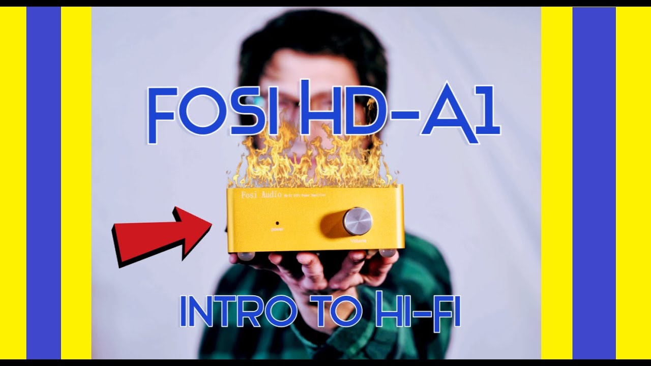 Intro to HIFI and Fosi Audio HD-A1 Review!