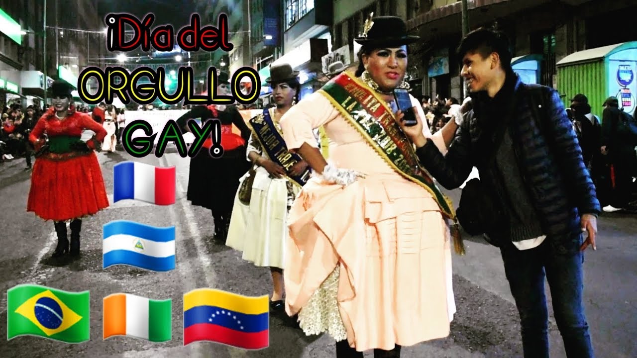 MARCHA del Orgullo GAY en BOLIVIA LGBTI |  FerGhy VLOGS
