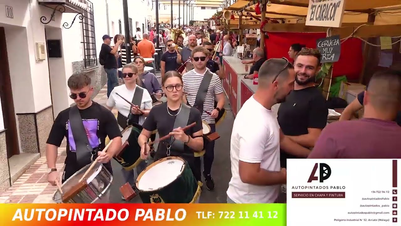Pasacalle de la Banda Municipal de Música 