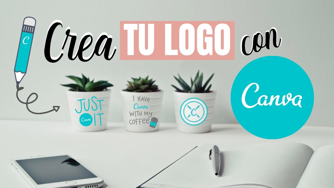 COMO HACER TU LOGO EN CANVA Y DESCARGARLO CON FONDO TRANSPARENTE... FÁCIL Y RÁPIDO