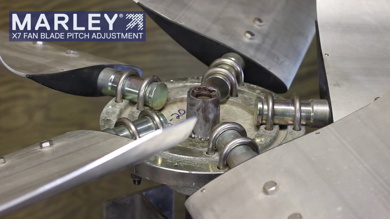 Marley X7 Blade Pitch Adjustment