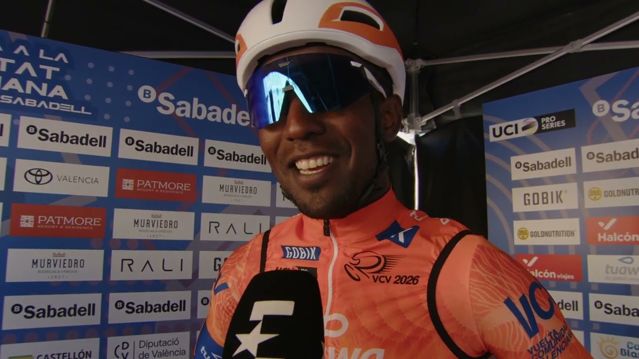 Biniam Girmay - Interview at the start - Stage 5 - Volta Comunitat Valenciana 2026