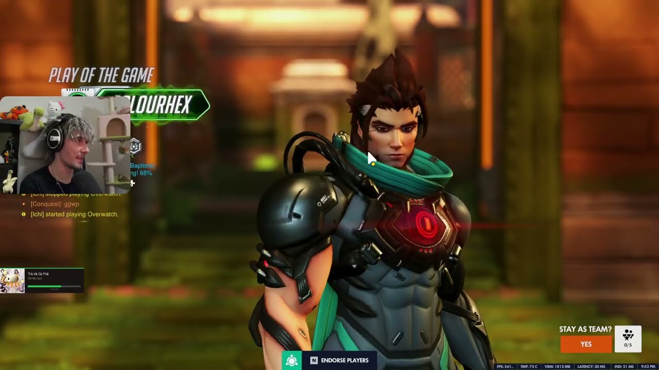 Эмре - геймплей за Colourhex! Лучший момент матча! [OVERWATCH]