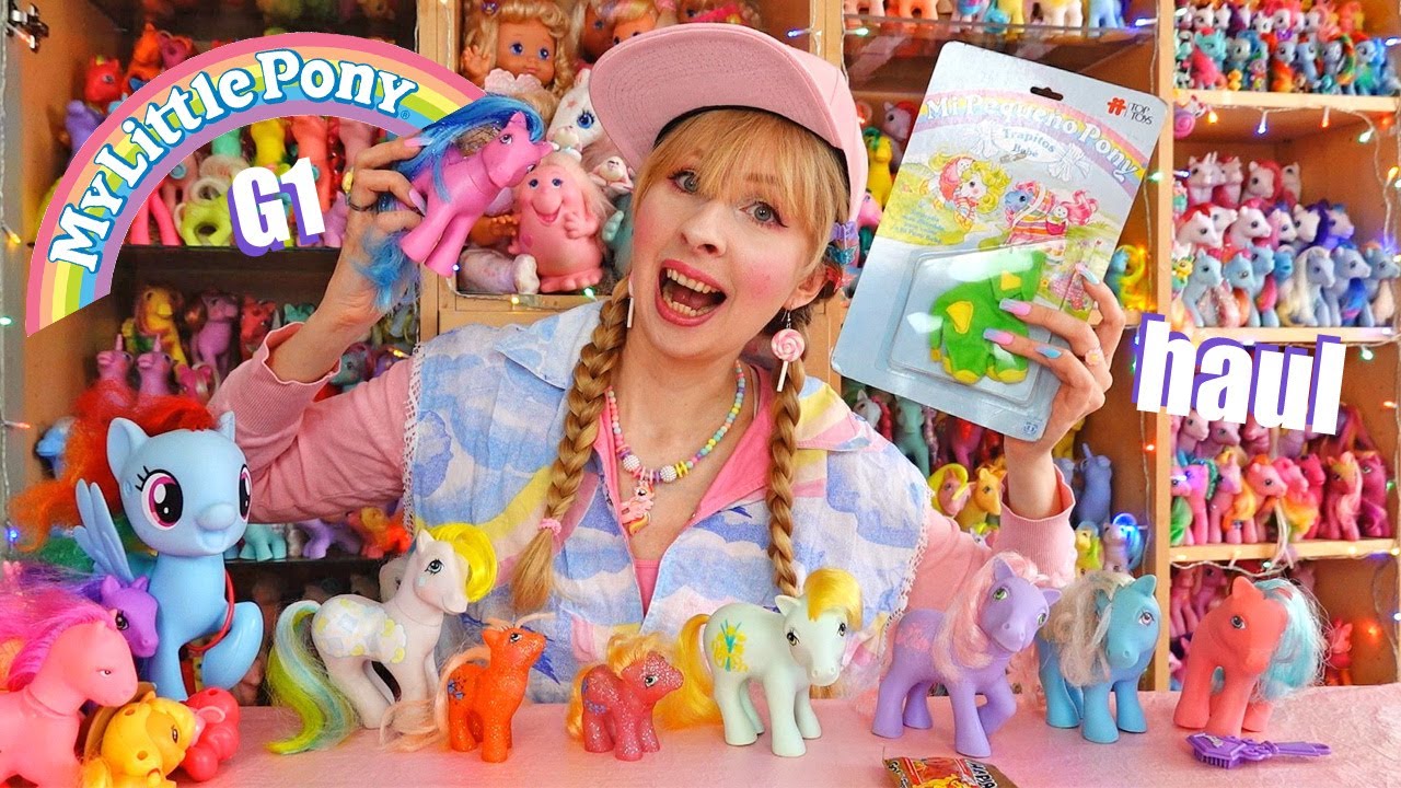 G1 My Little Pony unboxing / haul - EU and US exclusives and Argentinian ponywear on card