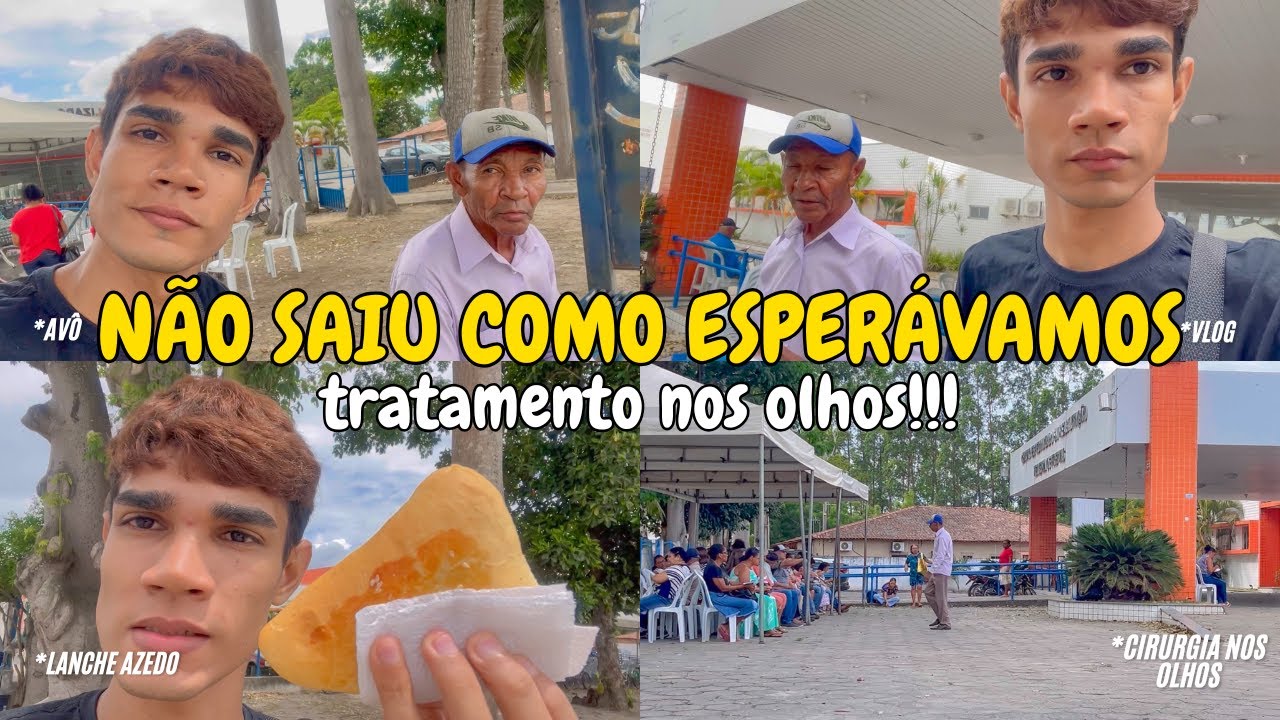 Acompanhando Meu Avô no Tratamento dos Olhos