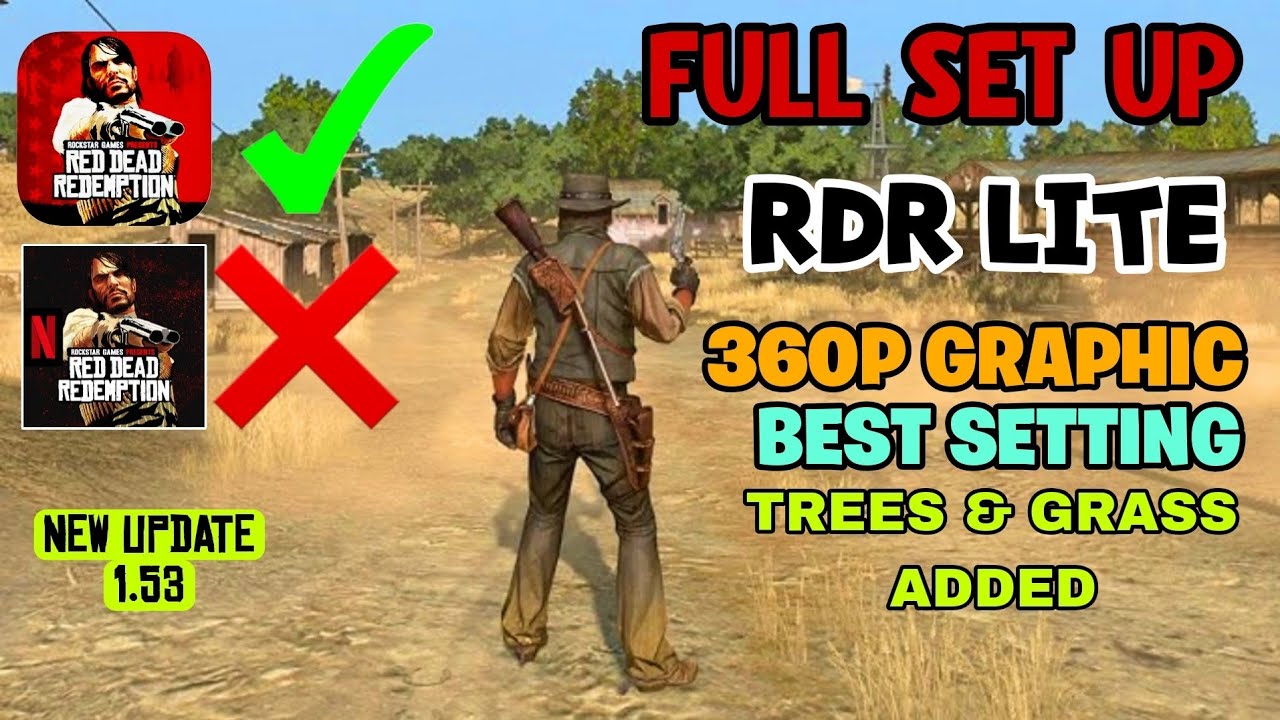 RDR Mobile Lite 360p for Low-End Phones | Update 1.53 Test | Logo Loop Issue Fixed