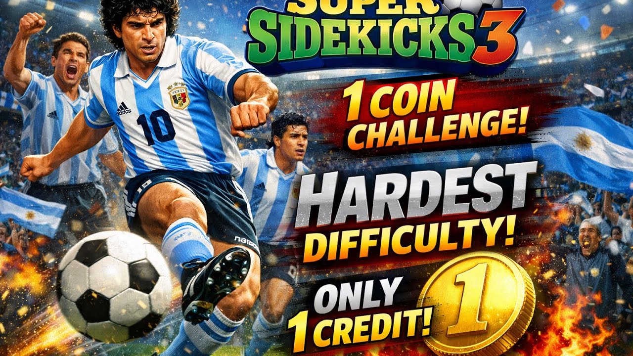 🔥 Super Sidekicks 3 – Beat on HARDEST Difficulty Using Only 1 Coin! (1CC)