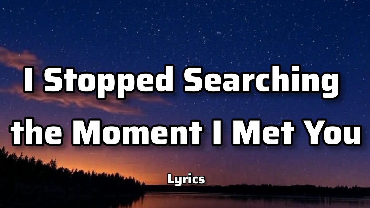 I Stopped Searching the Moment I Met You (Soulmate Love Song) | Flemmzs Music ♥️♥️