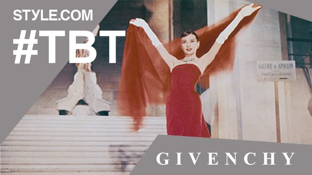Audrey Hepburn Honors Hubert de Givenchy at His Career Retrospective- #TBT with Tim Blanks-Style.com
