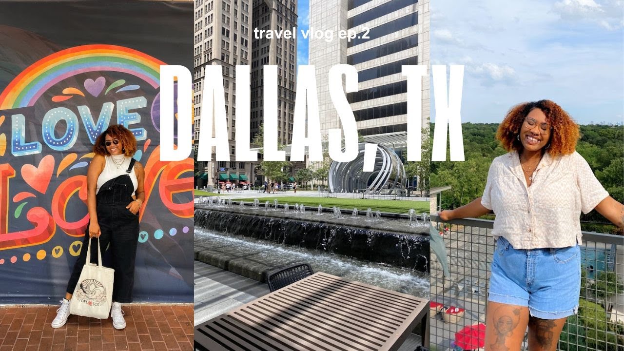 VLOG: Weekend trip to DALLAS, TEXAS 🤠 Things to Do in Dallas | Deep Ellum, Downtown, Food & more!
