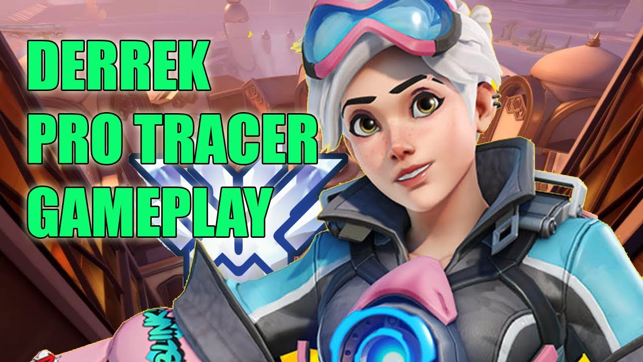DERREK PRO TRACER GAMEPLAY POTG - TOP 500 OVERWATCH SEASON 24