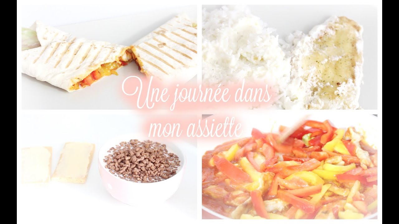 Une journée dans mon assiette ♡