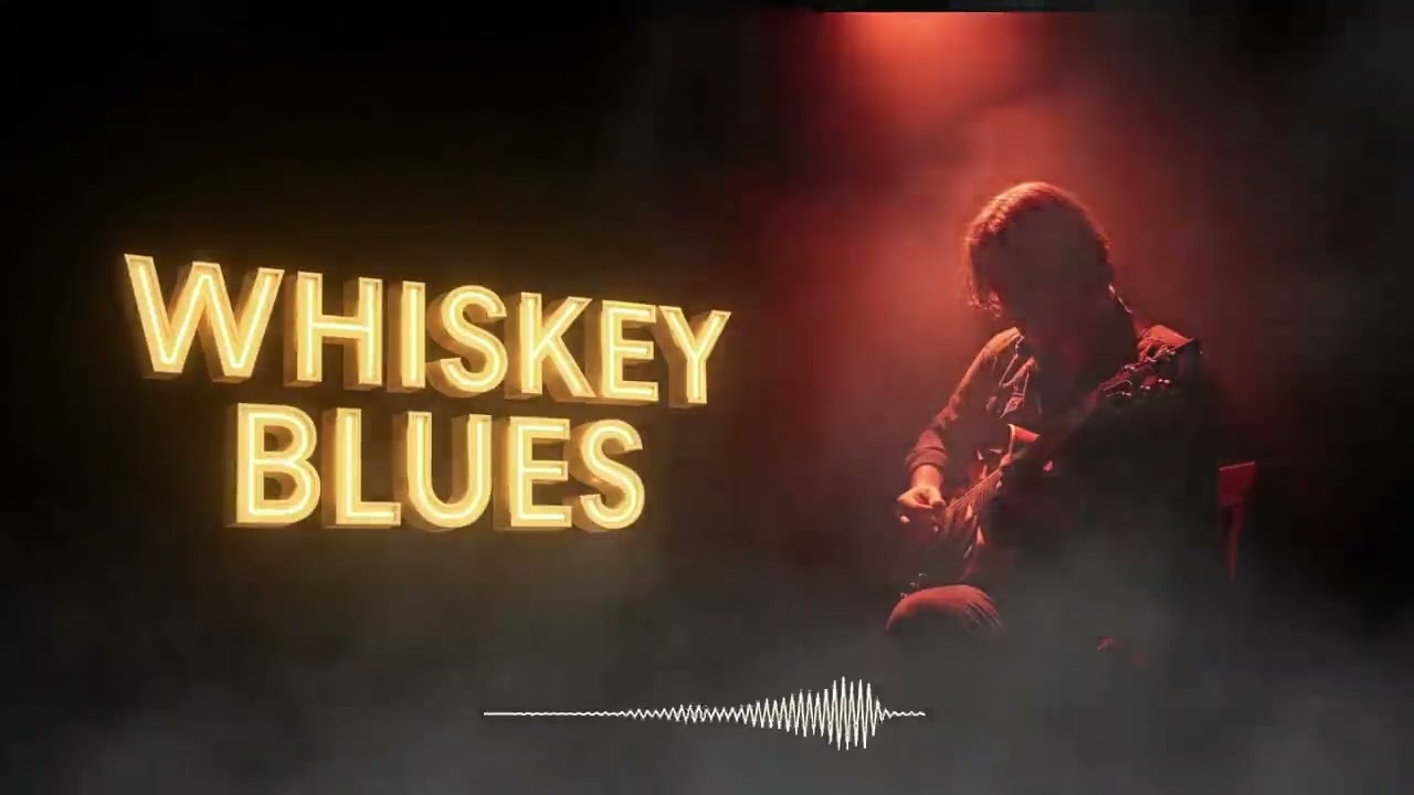 🎸 After Midnight Whiskey Blues | Dark Smoky Bar Guitar Mood
