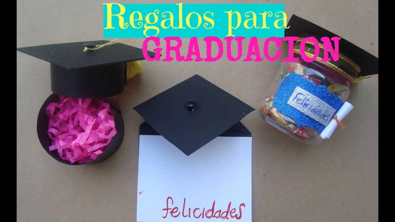 REGALOS PARA GRADUACIÓN (Fácil y rápido) ✄PaperCraftiin