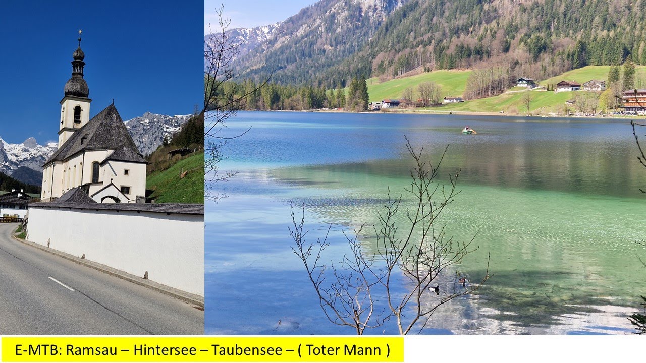 e-MTB: Ramsau - Hintersee - Taubensee am 21-04-22