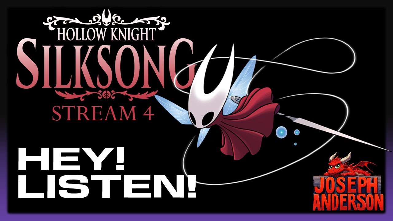 cute and dark | Hollow Knight Silksong Stream 4 (first ending)
