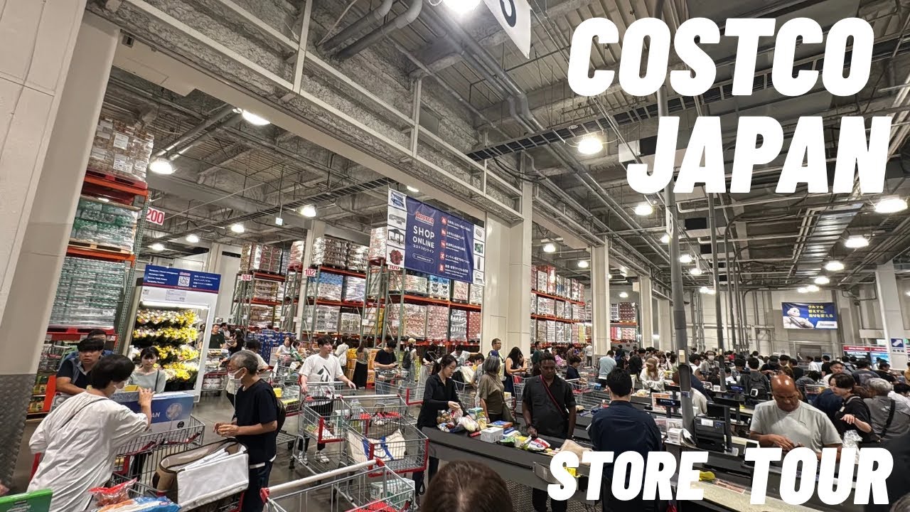 Japanese Costco store tour 2025