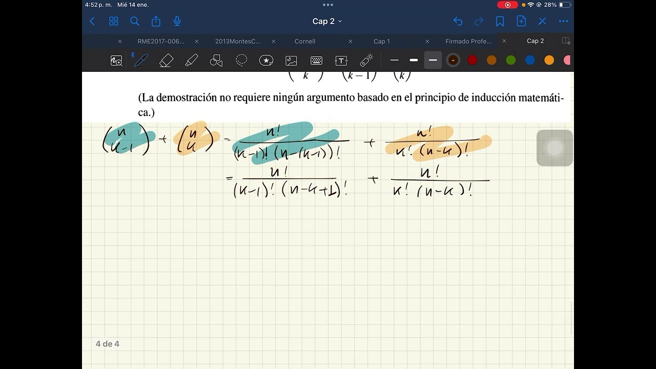 SOLUCIÓN Problema 3 - Capítulo 2 CALCULUS Spivak (Parte A)