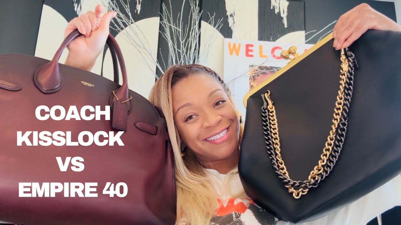 Coach Kisslock Large Frame Bag VS Coach Empire Carryall 40 Bag / Bag Review / Which One to Buy