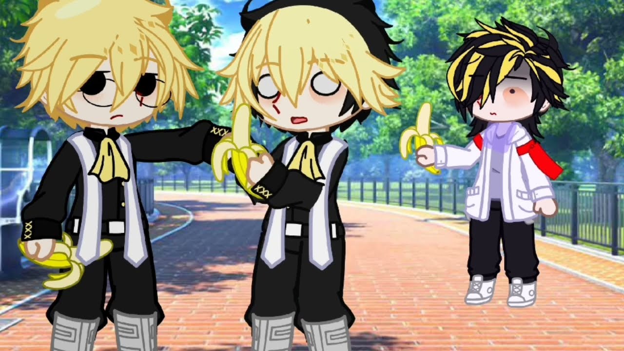 🍌✨Banana...? 🍌✨ (cre:littlehome k.p.h)||Tokyo revengers|| ||gacha club|| ||kazutora|| ||meme||