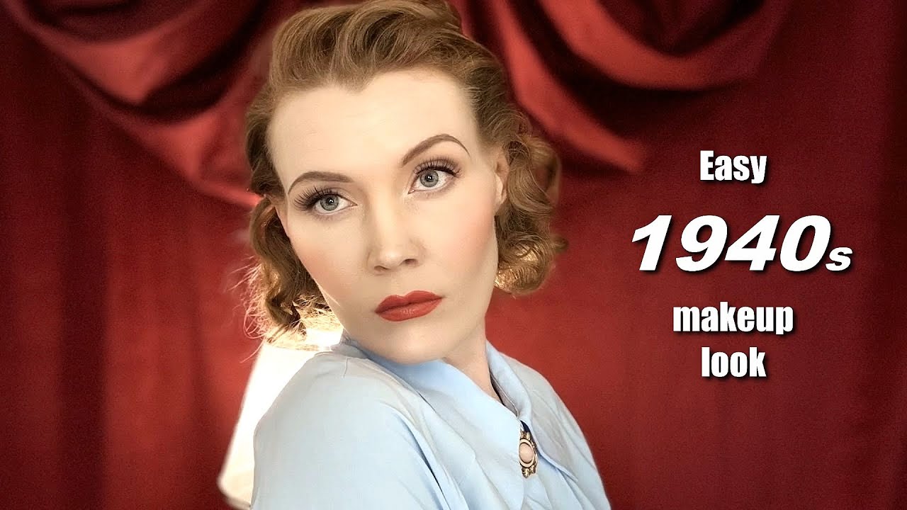 Easy 1940s makeup inspired by Gene Tierney