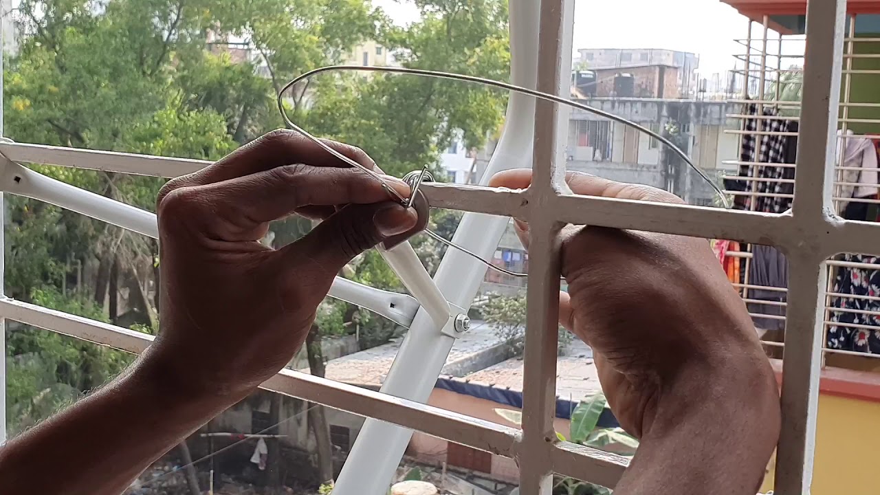 খুব সহজেই বারান্দায় আকাশ ডিটিএইচ স্থাপন || AKASH DTH Install & Setup review at Verandah|| AkashD2H