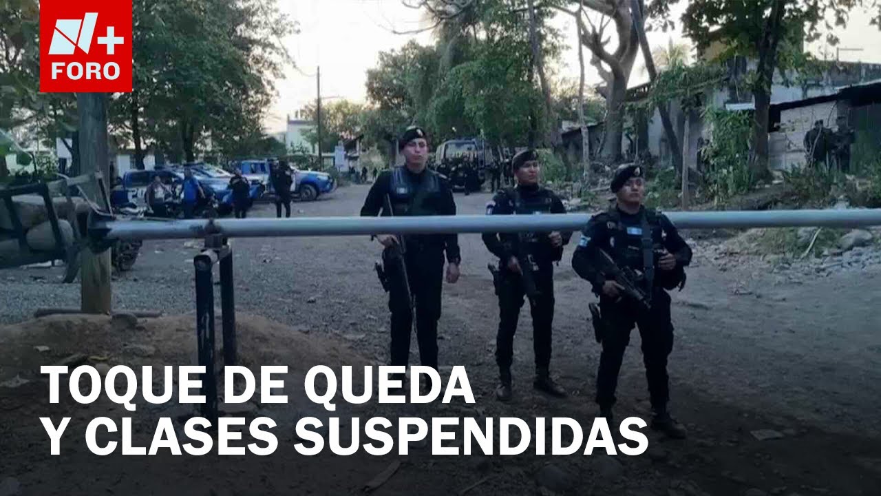 Suspenden clases en Guatemala tras motines en cárceles y ataque a policías - Las Noticias
