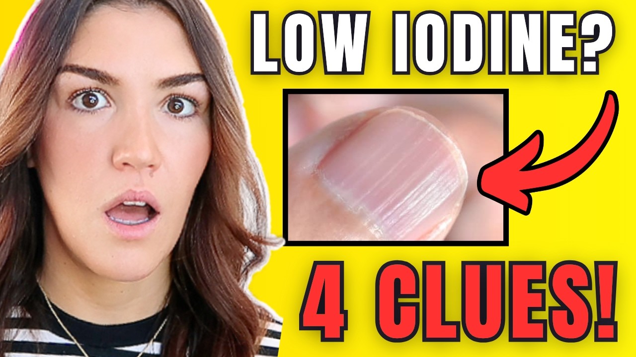 4 Subtle Signs of Iodine Deficiency That Show Up in Your Skin, Hair & Nails