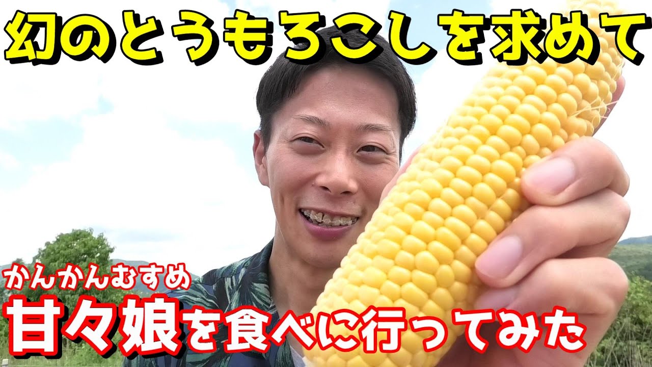 幻のとうもろこし「甘々娘」を求めて