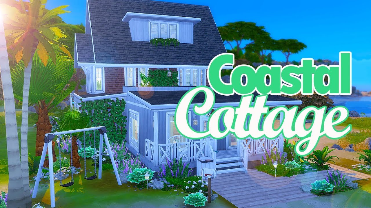 Coastal Cottage! // The Sims 4 Speed Build