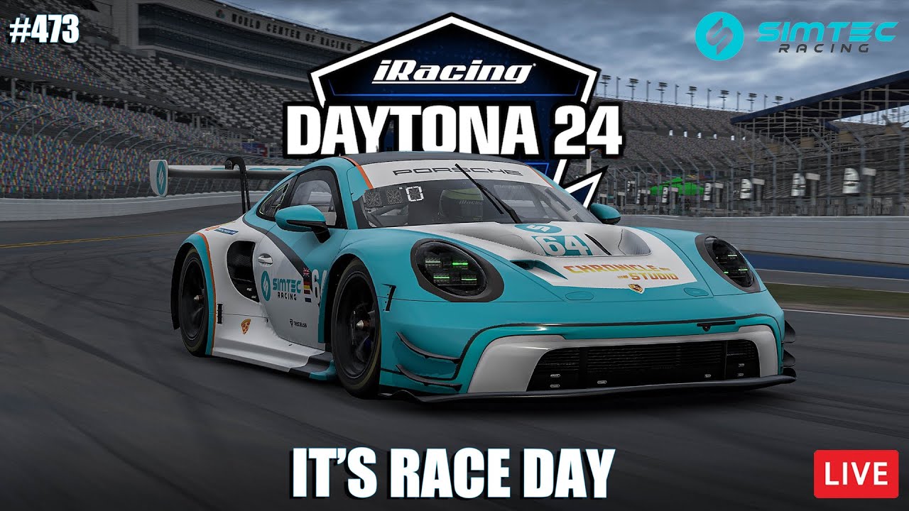 24 hours of Daytona, it's race day! | iRacing | 24h Daytona Special Event