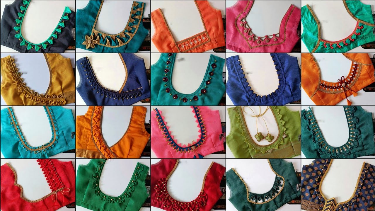 😍👌Patch Work Blouse Back Neck Designs| Unique Patch Work Blouse Back Neck Design Ideas ❤️|