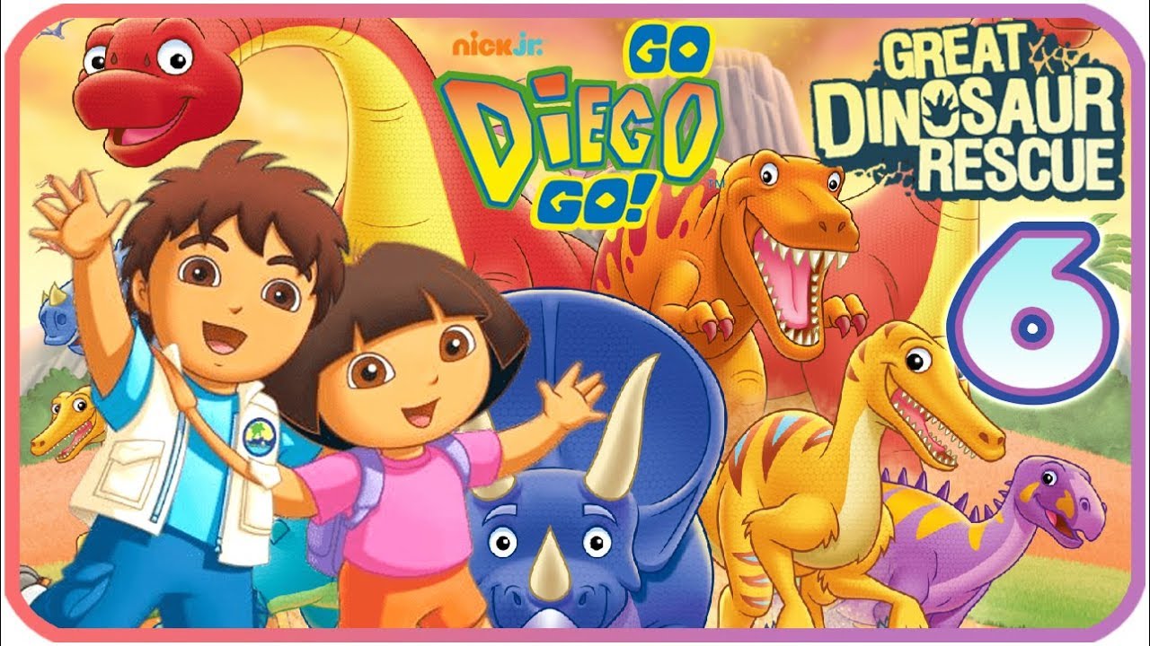 Go, Diego, Go! Great Dinosaur Rescue Part 6 (Wii, PS2) Saving the Dracorex and Euoplocephalus