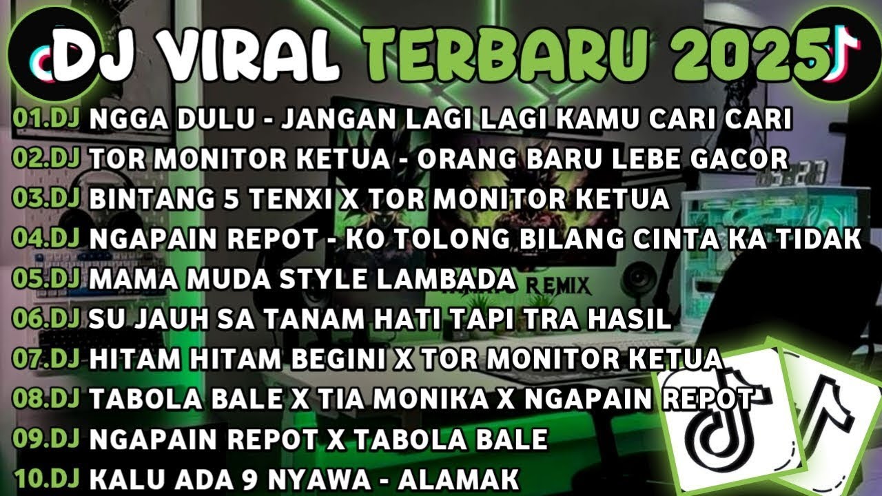 DJ TIKTOK TERBARU 2025🎵DJ NGGA DULU - JANGAN LAGI LAGI KAMU CARI CARI🎵DJ BINTANG 5 TENXI |FULL ALBUM