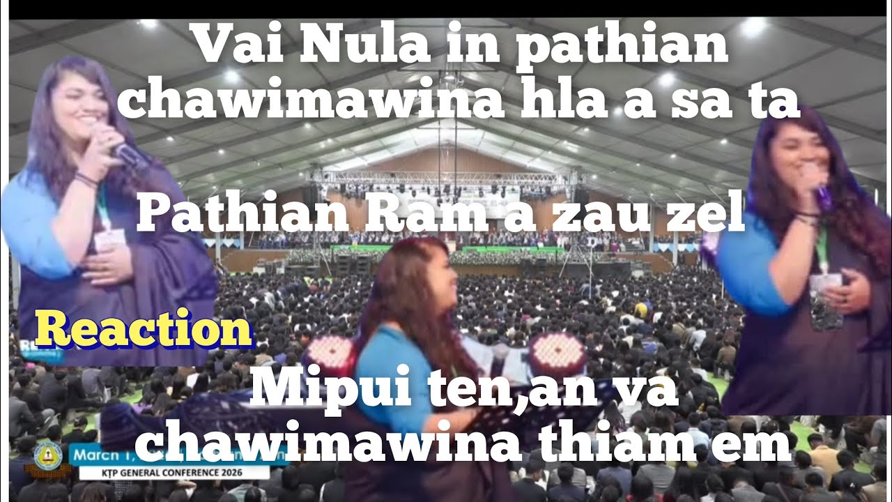 A va Ropui em.Vai Nula in,mizo hla ngat pathian fakna hla a sa..Ktp Conference na ah..