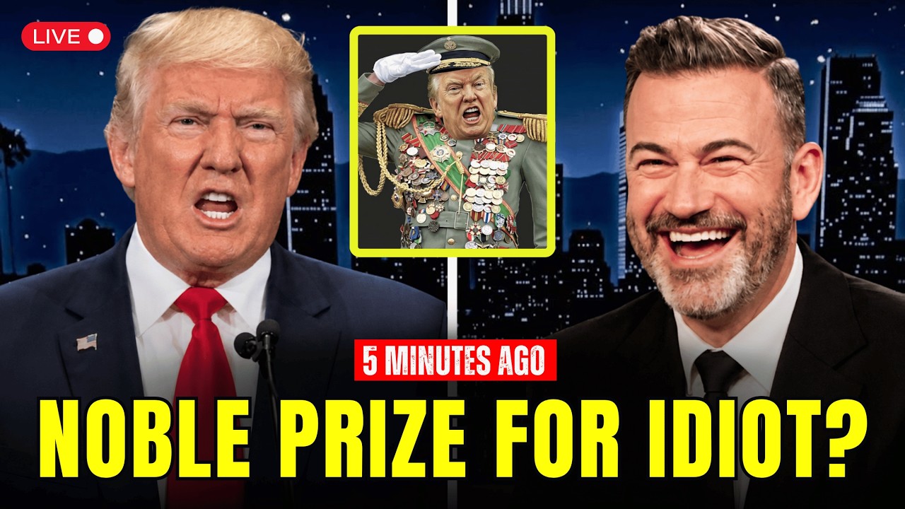 Jimmy Kimmel EXPOSES Trump's Nobel Prize Complaints &mdash; Obama's Nobel Legacy Adds Fuel!