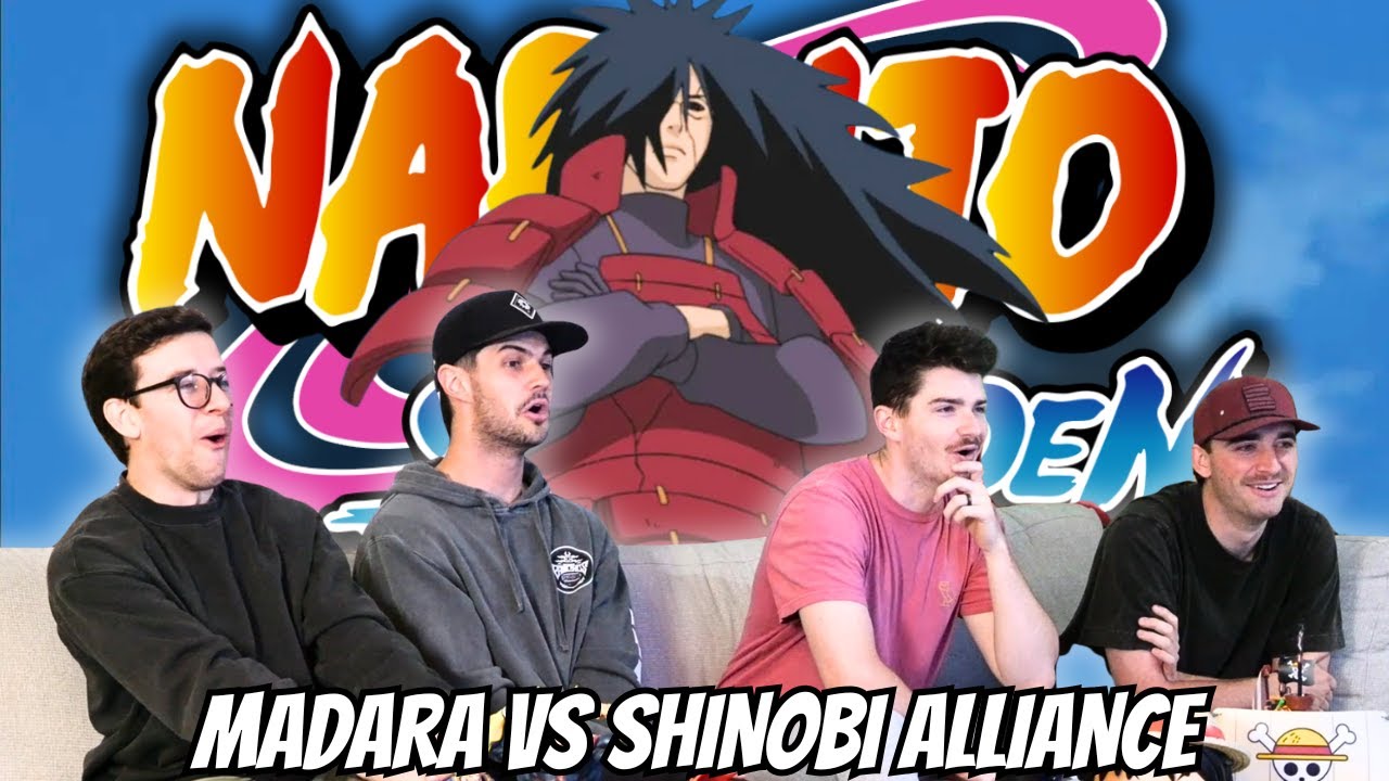 MADARA VS SHINOBI ALLIANCE...Naruto Shippuden Episodes 269-322 | Reaction/Review