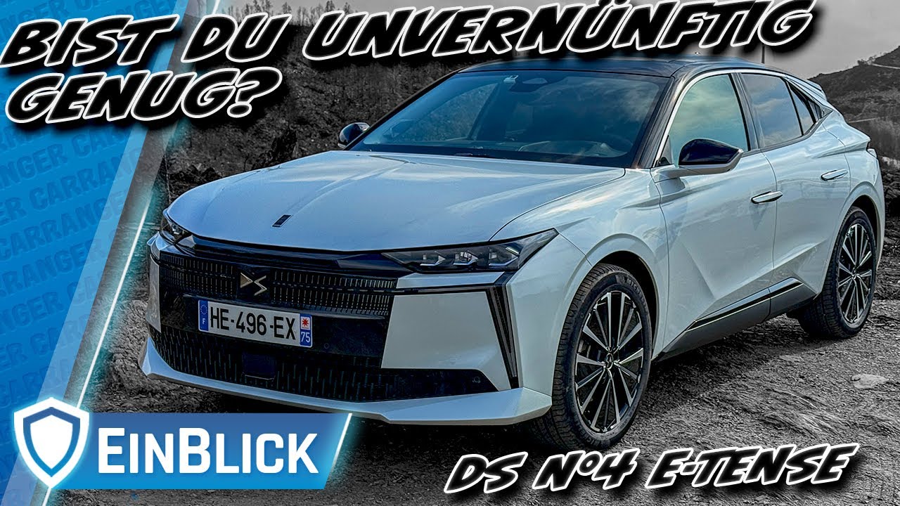 Der NEUESTE E-Antrieb & DIESEL ist zurück! DS N°4 E-TENSE - Wie läuft das neue Antriebspaket?