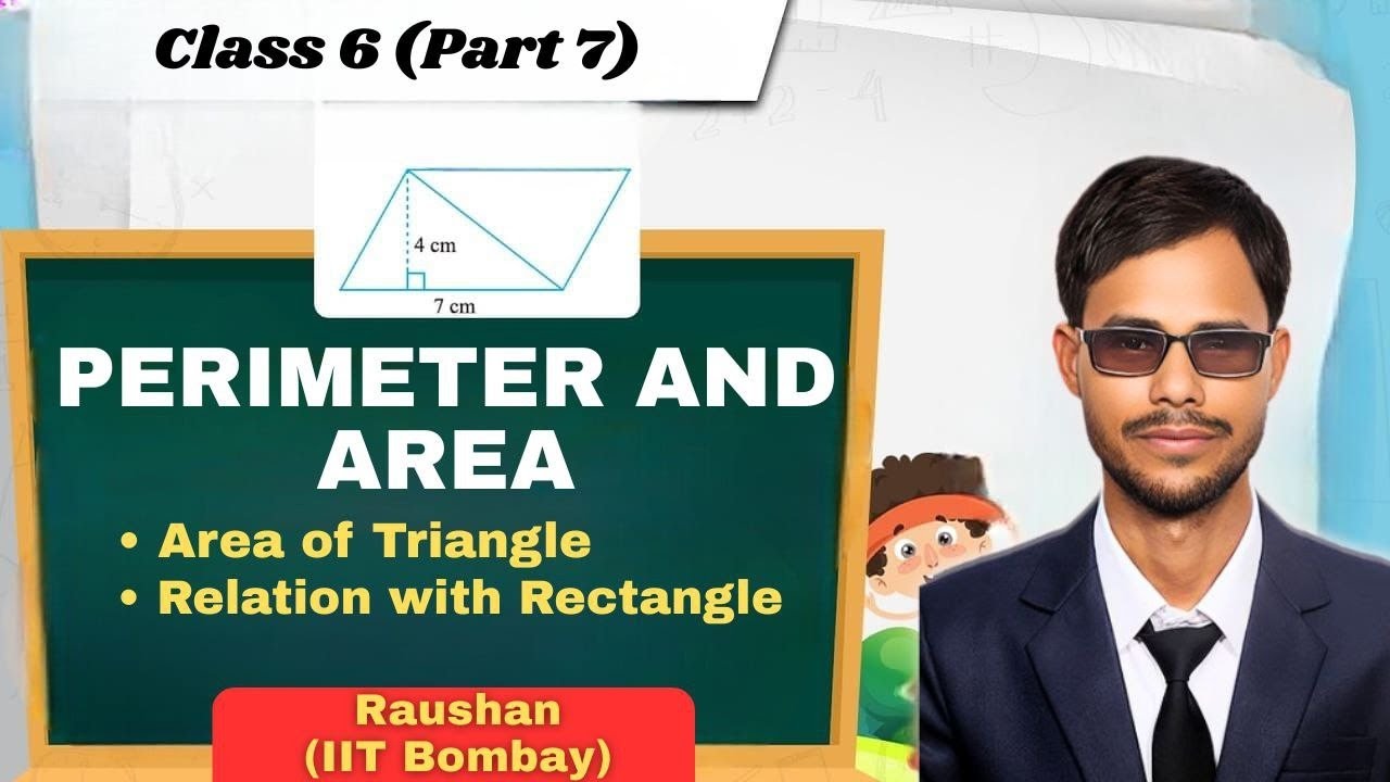 Perimeter and Area NCERT class 6th math part 7
