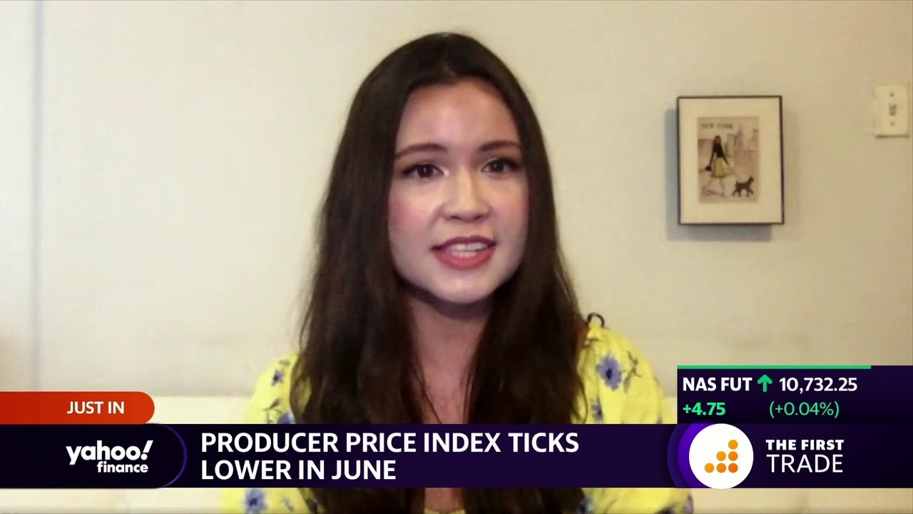 Producer price index ticks lower in June