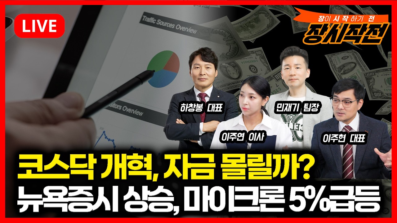 [2월19일 #장시작전] AI공포 완화, 뉴욕증시 상승 '마이크론 5%급등' / 코스닥 개혁, 한국증시 상승 이어질까?