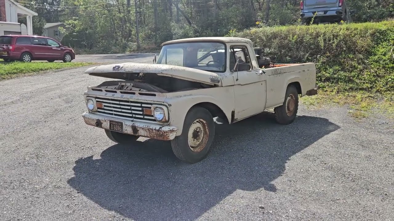 1963 Ford F250 with 223 ci engine 