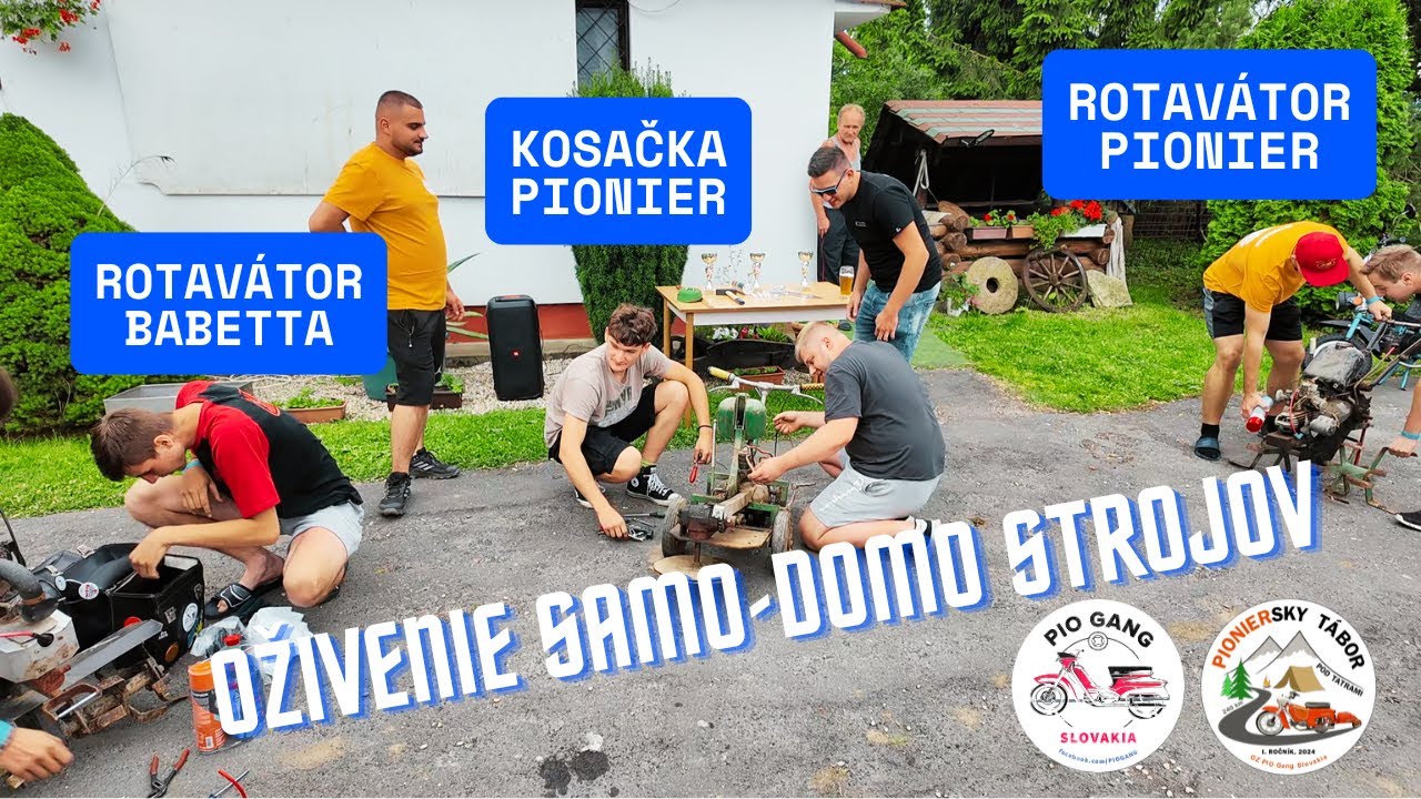 Pio Gang Slovakia - Pioniersky tábor 2024 - Súťaž: Oživenie samo-domo čuda