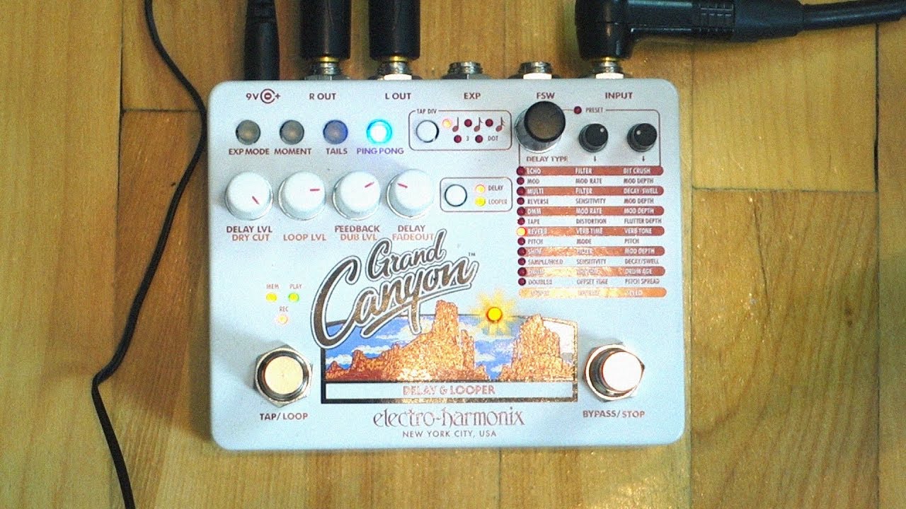 Ambient Guitar Looping Jam - Electro Harmonix Grand Canyon