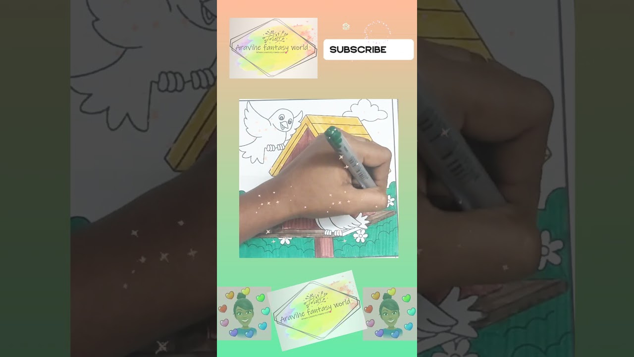 Join the Fun: Happy Birds Nest Coloring Challenge!&nbsp;🐥🖌️