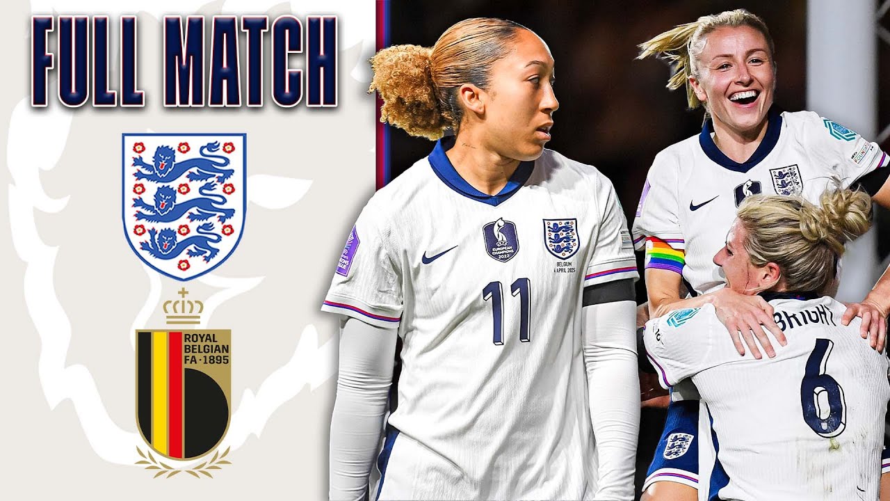 FULL MATCH | England v Belgium | UEFA Women's Nations League 2025-26 | England