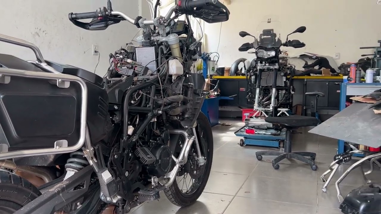 PROBLEMA NO ABS DA BMW F 800 GS | Rolê de Tiger e F800 GSA
