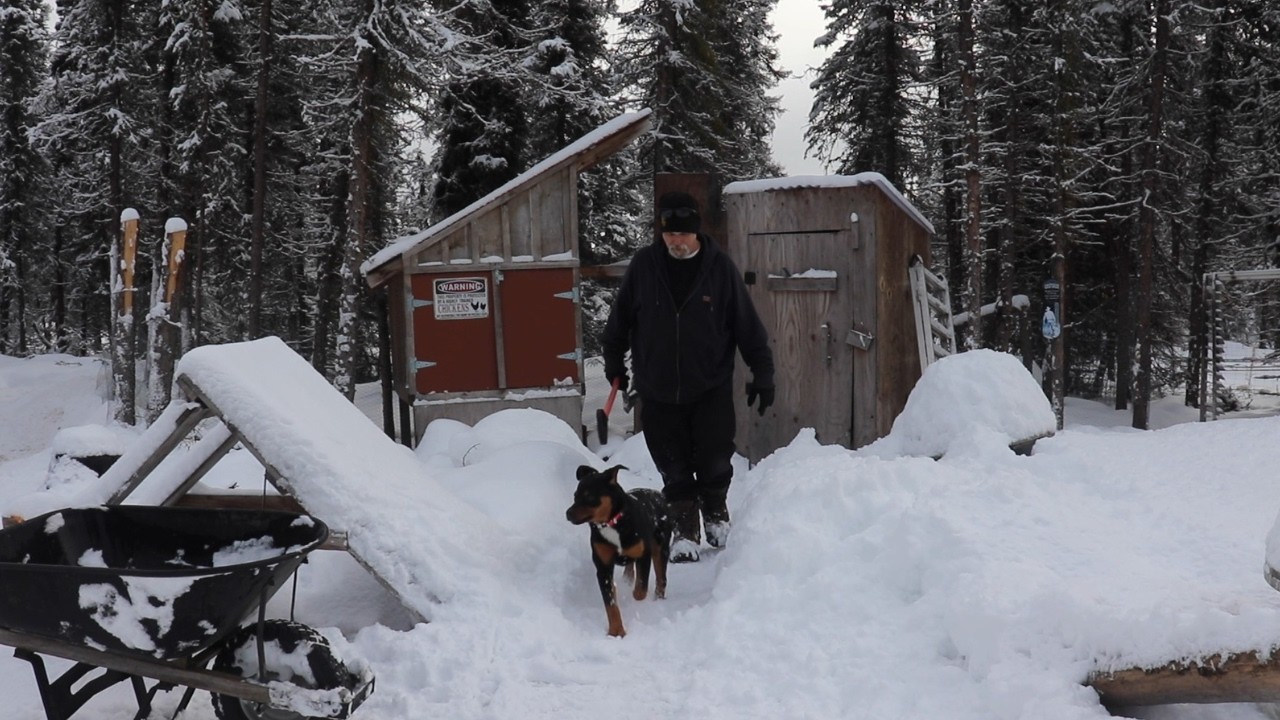 My typical week off grid in Alaskas winter