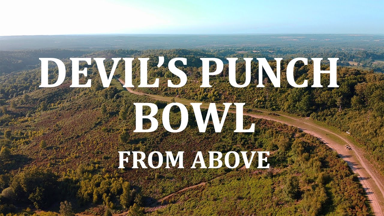 Devil's Punch Bowl from above